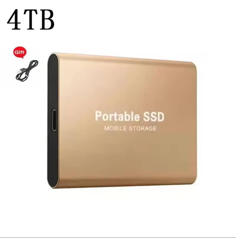 4TB Portable SSD Available For Sale Different Variant 0