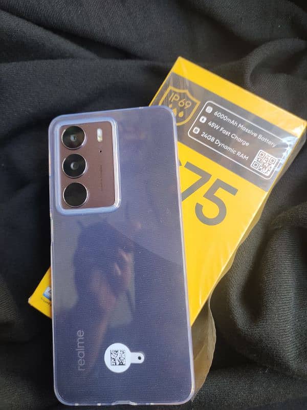 Realme C75 Only box open whtasapp nbr 03431417884 0