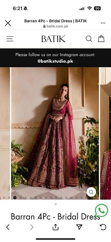 Formal lehnga / Bridal Lehnga / wedding dress / Bridal Barat Lehnga 3