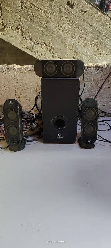 Logitech speaker 5.1 made in USA 2