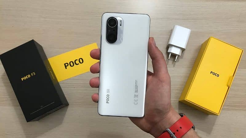 Poco F3 8GB 256GB OFFICIAL PTA FULL BOX 1