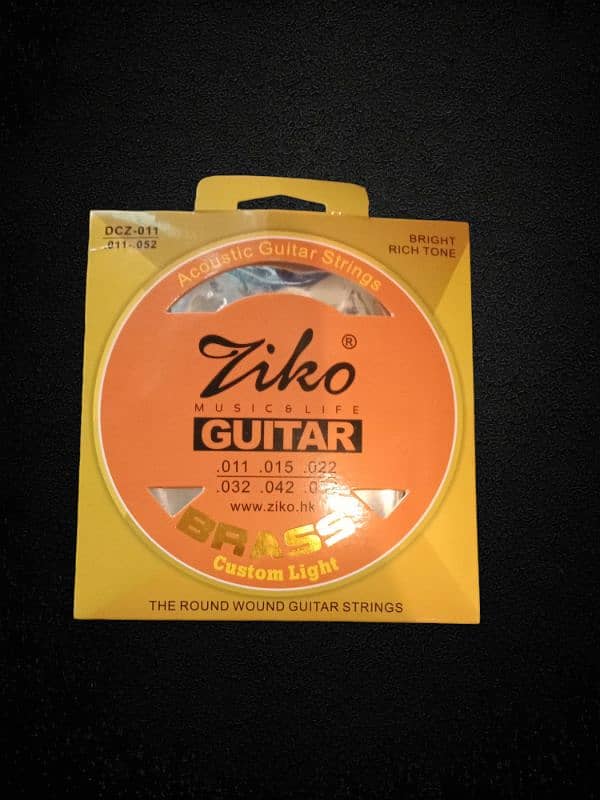 Guitars Strings Set Ziko ,Deddario ,Gibson Acoustic & Electric Nylon 1