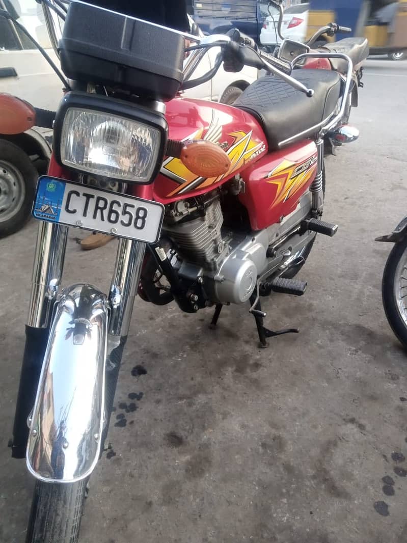 Honda CG 125 2021 Less used 7