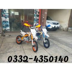 124cc Sports Mini Dirt & Atv Quad Bikes Delivery In All Pakistan