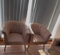 2 sofas chairs