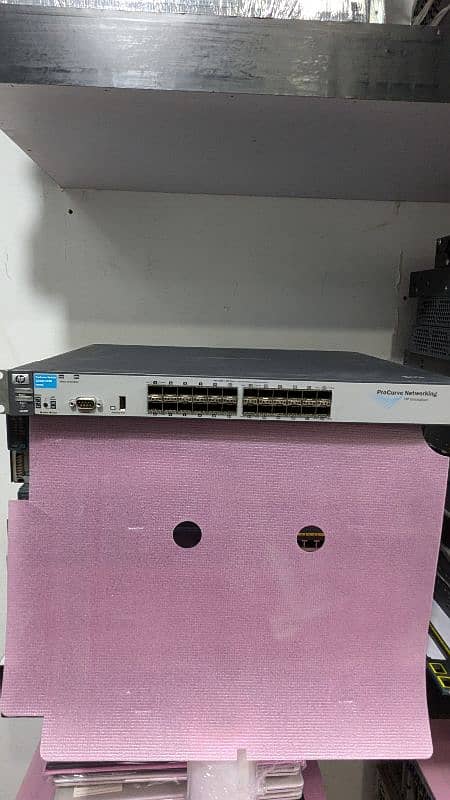 hp6200yl switches 24port all SFP 1g 1