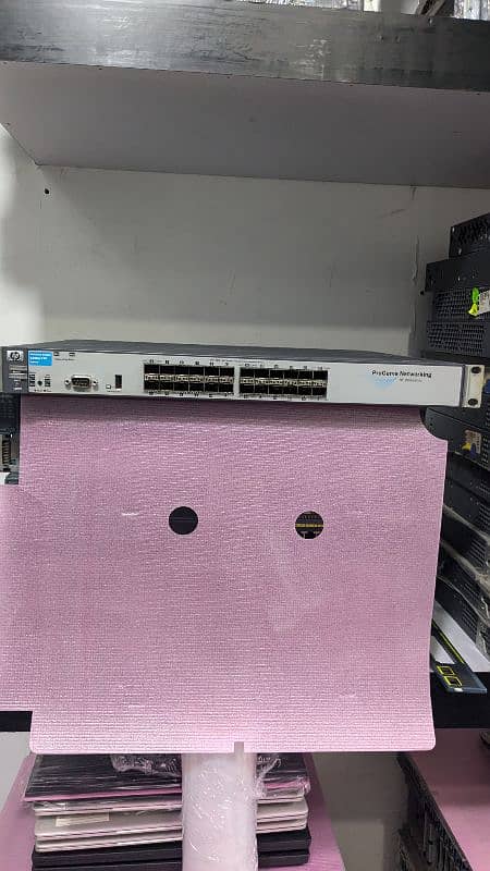 hp6200yl switches 24port all SFP 1g 2