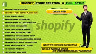 ELEVATE YOUR E-COMMERCE(SHOPIFY) BUSINESS INTO NEXT LEVEL WITH US