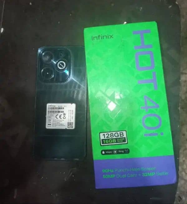 Infinix hot 40i 0