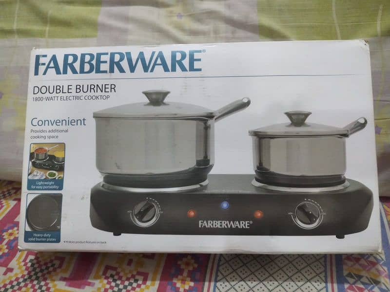 Farber ware Double burner electric 0