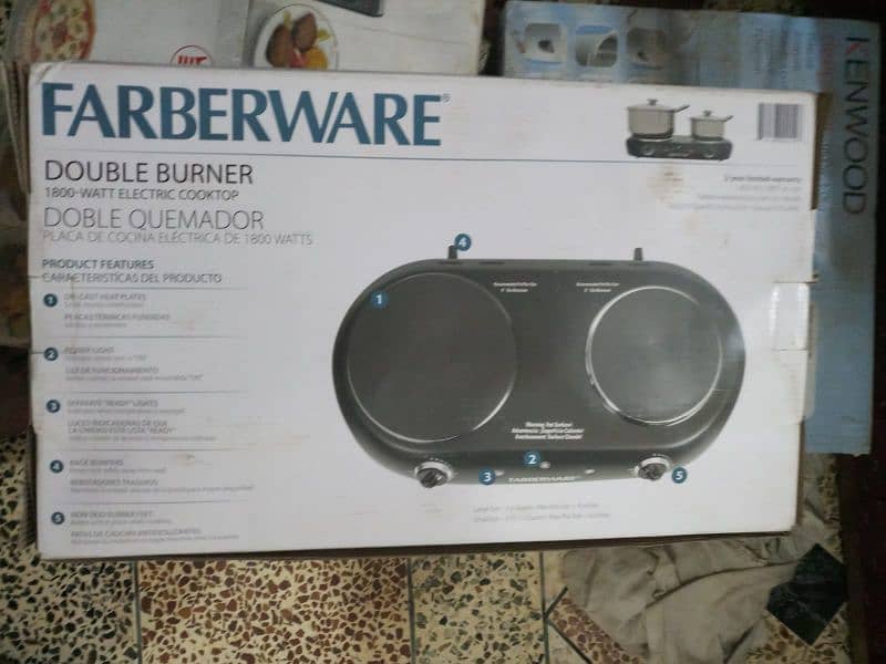 Farber ware Double burner electric 1