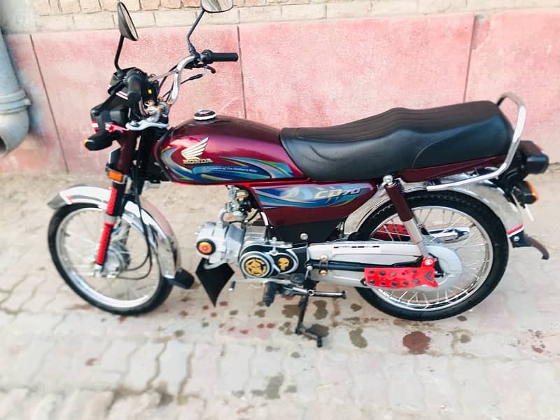 HONDA CD70 2024 Model 2