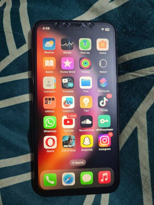 Iphone x 64 gb non pta converted to 11 pro 1