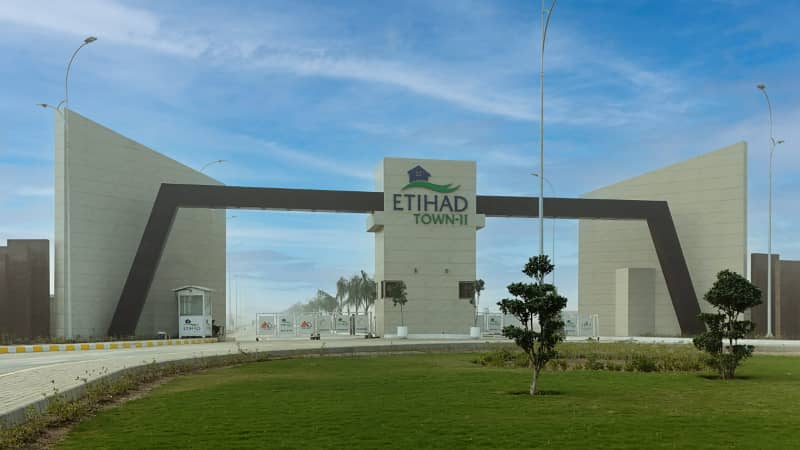 10 Marla On Ground Plot For Sale In B Block - Etihad Town Phase 2 2