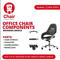 Office chairs for sale - Chair parts for sale and Door Step Repairing