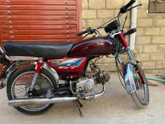 Union Star 70CC Bike for Sle