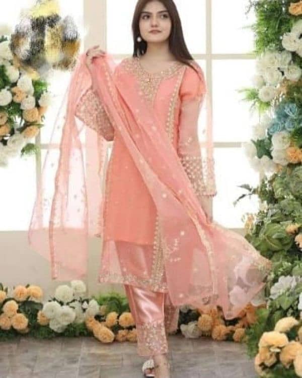 3 pcs suits | Formal dress|stitched suits|casual wear|Ready to wear 5