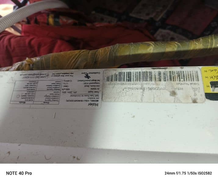 Haier ac used mai utar r rakha ha good condition mai ha 3