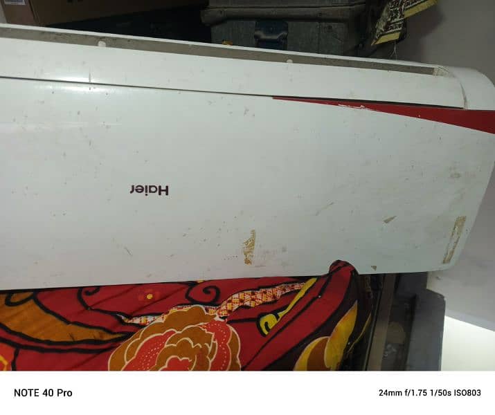 Haier ac used mai utar r rakha ha good condition mai ha 6