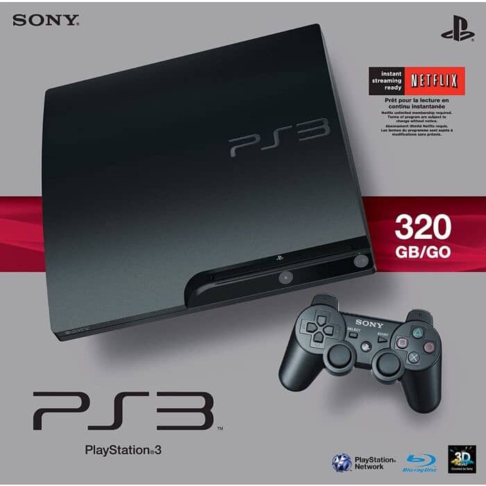 PlayStation 3 slim+ accessories of it 0