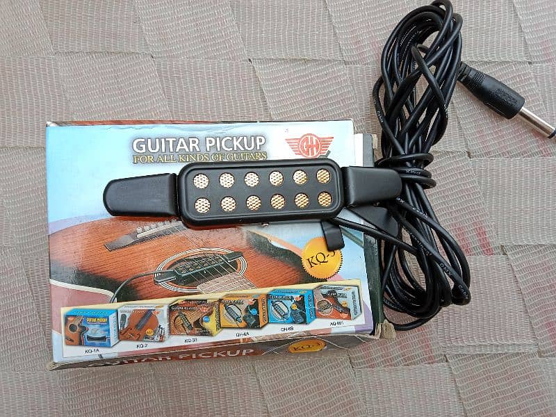 Guitar Pickup Easy Acoustic to Electric Japanes KQ3 0