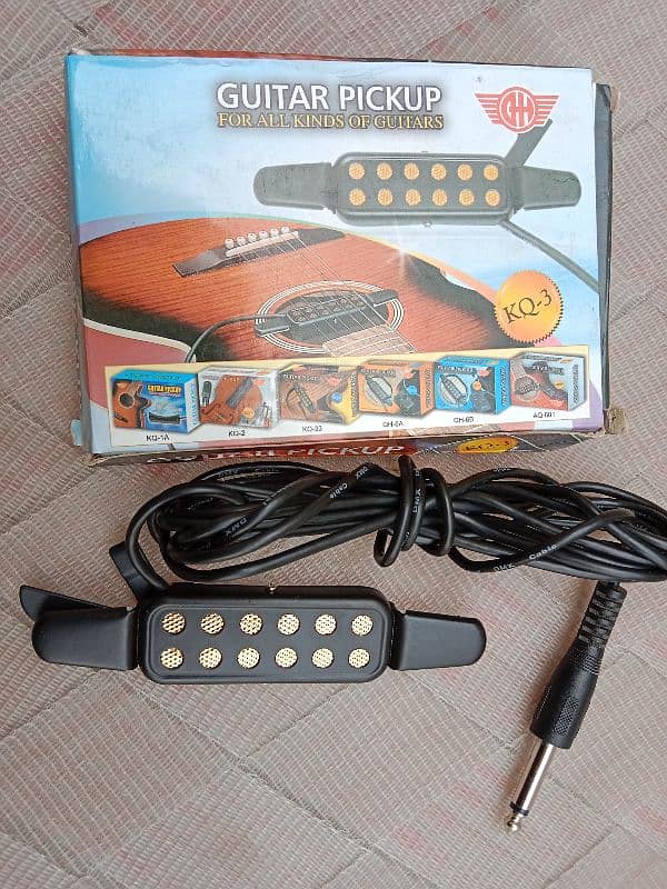 Guitar Pickup Easy Acoustic to Electric Japanes KQ3 4