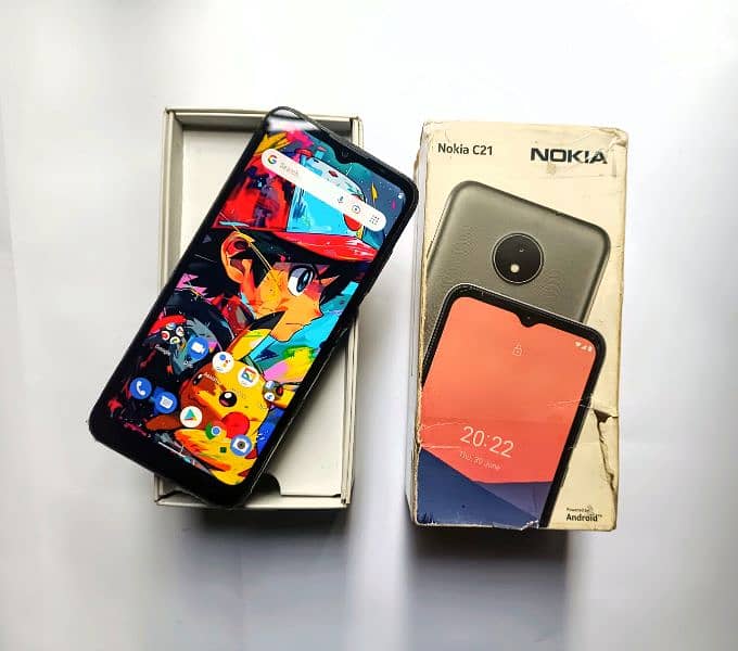 NOKIA C21 With Box 0