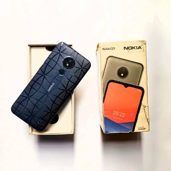 NOKIA C21 With Box 3