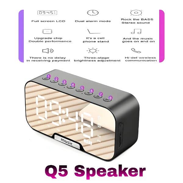 Q5 Speaker ( Bluetooth Speaker) 1