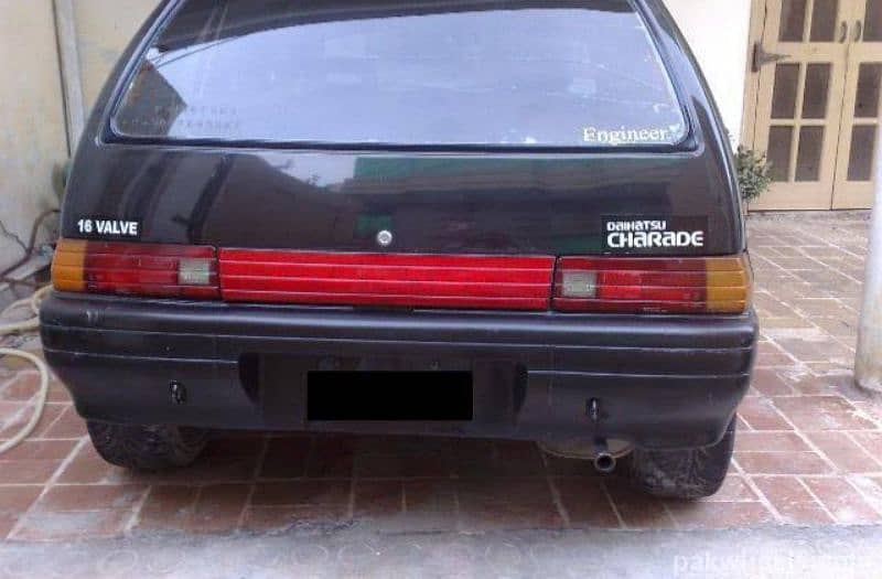 Daihatsu Charade 1988 Orignal Black Sunrof Auto Trnsmison Power String 1