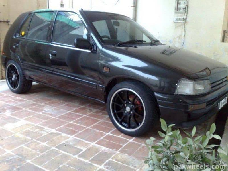 Daihatsu Charade 1988 Orignal Black Sunrof Auto Trnsmison Power String 3