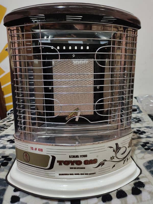 toyo gas heater 0