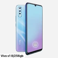 vivo s1 8/256gb New set charger dual sim pta approved