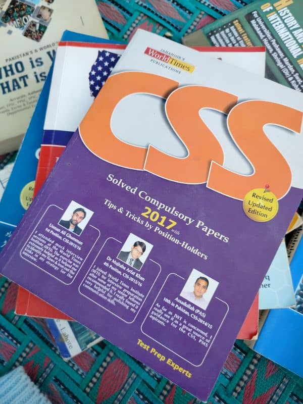 Books for CSS/PMS preps 2