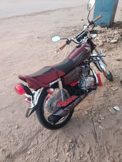 Honda CG125 totally jenion and lush condition, as like showroom