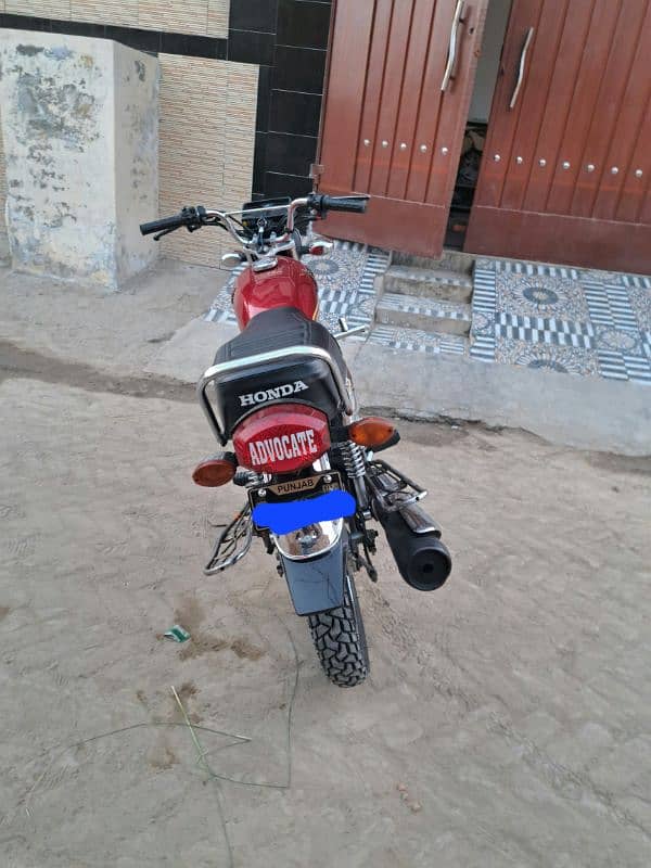 honda 125 self start 4