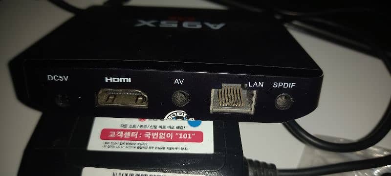 TV box model A95xr1 3