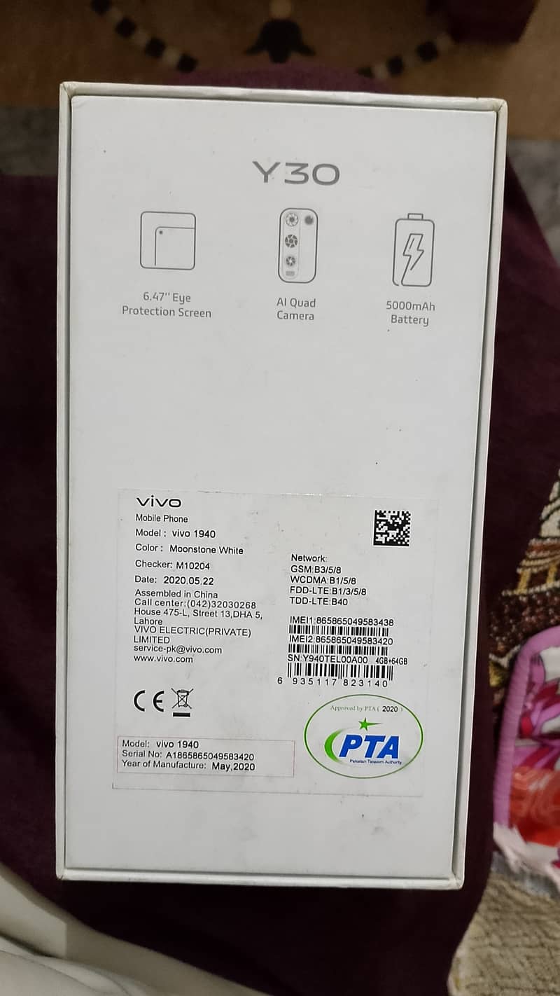 Vivo Y30 4GBRam/64GB Rom 2