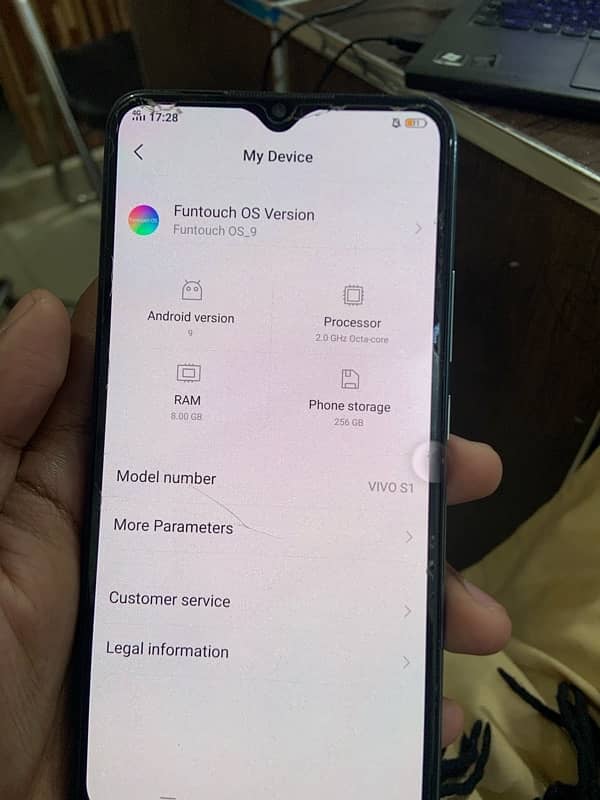 Vivo s1 8 ram 256 Rom 6