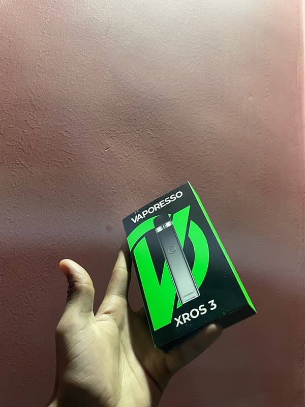 Pod xros 3 with 2 coils almost new 1