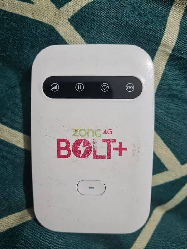 Zong 4g Bolt Plus All Sim Active With Box 5