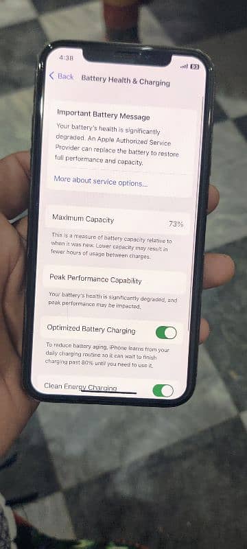 10by10 battery health 73 6