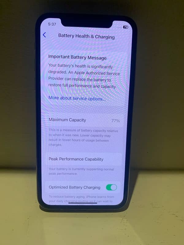 Iphone X, PTA approved 64gb 1