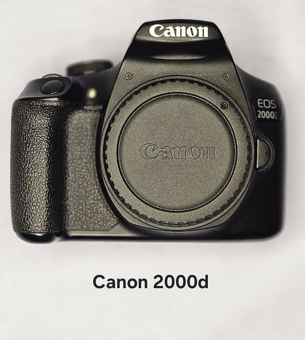 Canon 2000d DSLR Camera 1