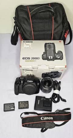 Canon 2000d DSLR Camera