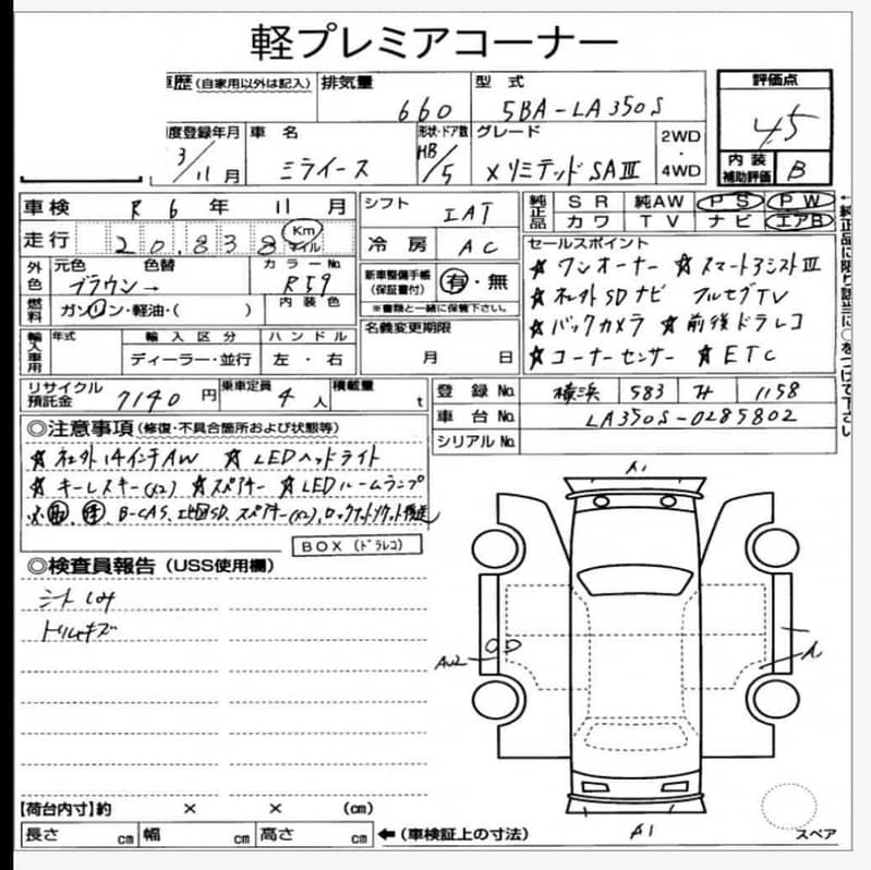 Daihatsu Mira ES XSAIII Limited 2021 6