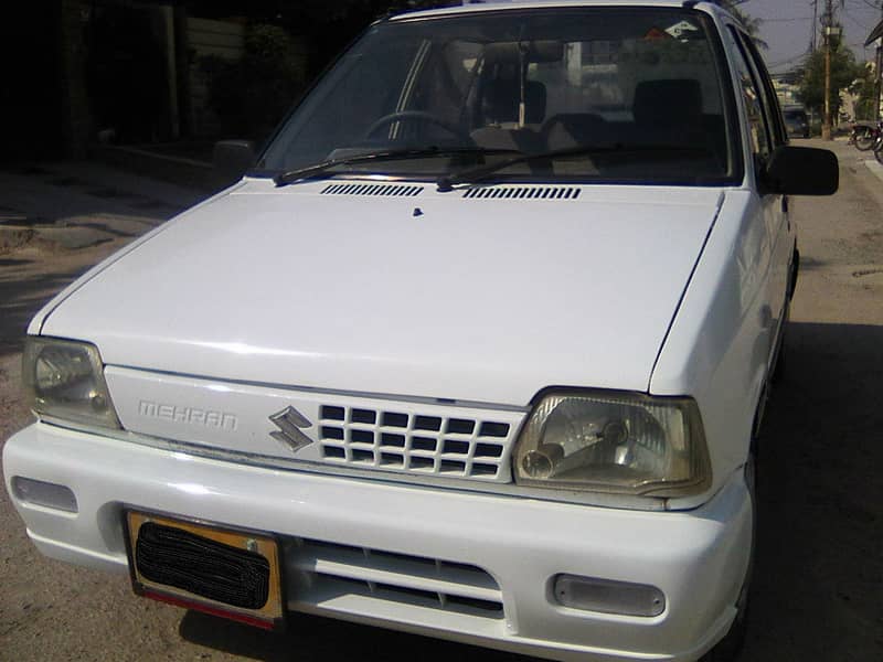 SUZUKI MEHRAN VXR 2011 MODEL WHITE COLOUR VERY GOOD CONDITION 0