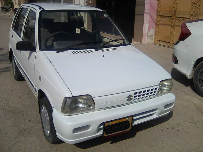 SUZUKI MEHRAN VXR 2011 MODEL WHITE COLOUR VERY GOOD CONDITION 16