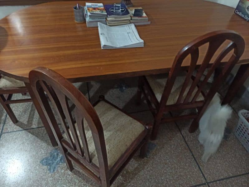 Dining Table with 6 chairs 5