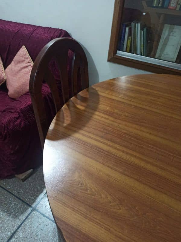 Dining Table with 6 chairs 7